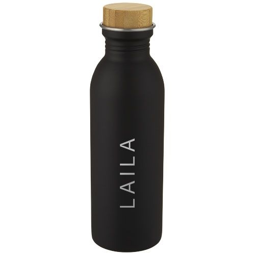 PF100677-4Kalix 650 ml Sportflasche aus Edelstahl_ schwarz
