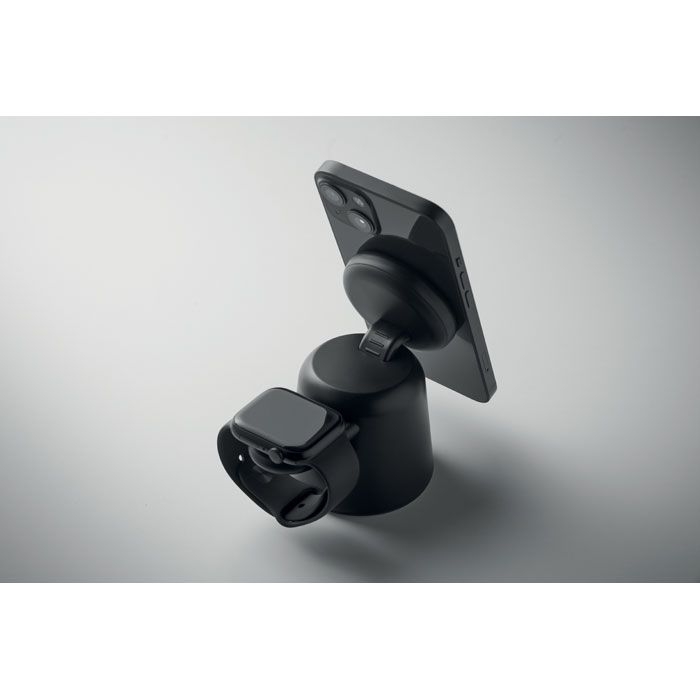 MO2732-03Simpa 3in1 kabellose Ladestation 15W_ schwarz