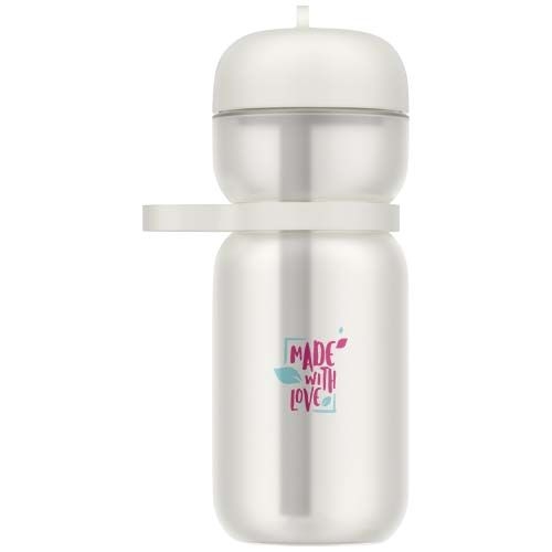 PF100913-1Mepal 600 ml Flip Sportflasche_ weiss