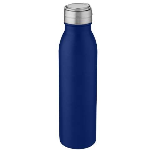 PF100678-2Harper 700 ml Sportflasche aus Edelstahl mit Metallschlaufe_ mittelblau