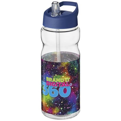 PF210437-10H2O Active® Base Tritan™ 650 ml Sportflasche mit Ausgussdeckel_ transparent klar_blau