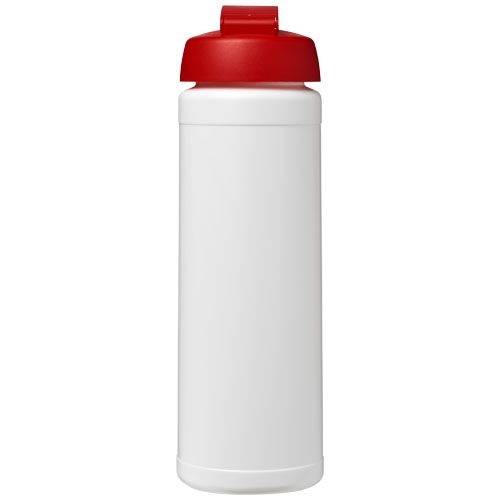 PF210070-4Baseline® Plus 750 ml Flasche mit Klappdeckel_ weiss_rot