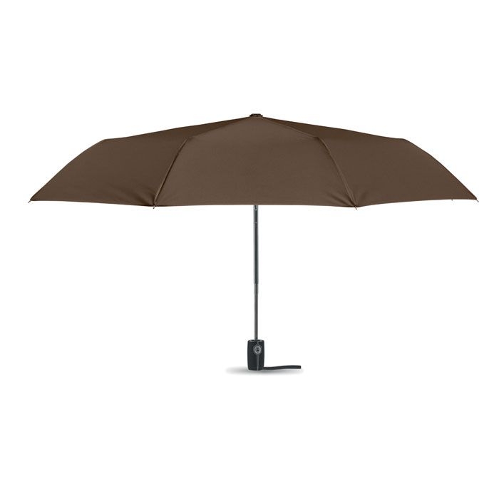 MO8780-01Gentlemen Windbestaendiger Regenschirm 21”_ braun