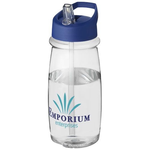 PF210882-2H2O Active® Pulse 600 ml Sportflasche mit Ausgussdeckel_ transparent_blau