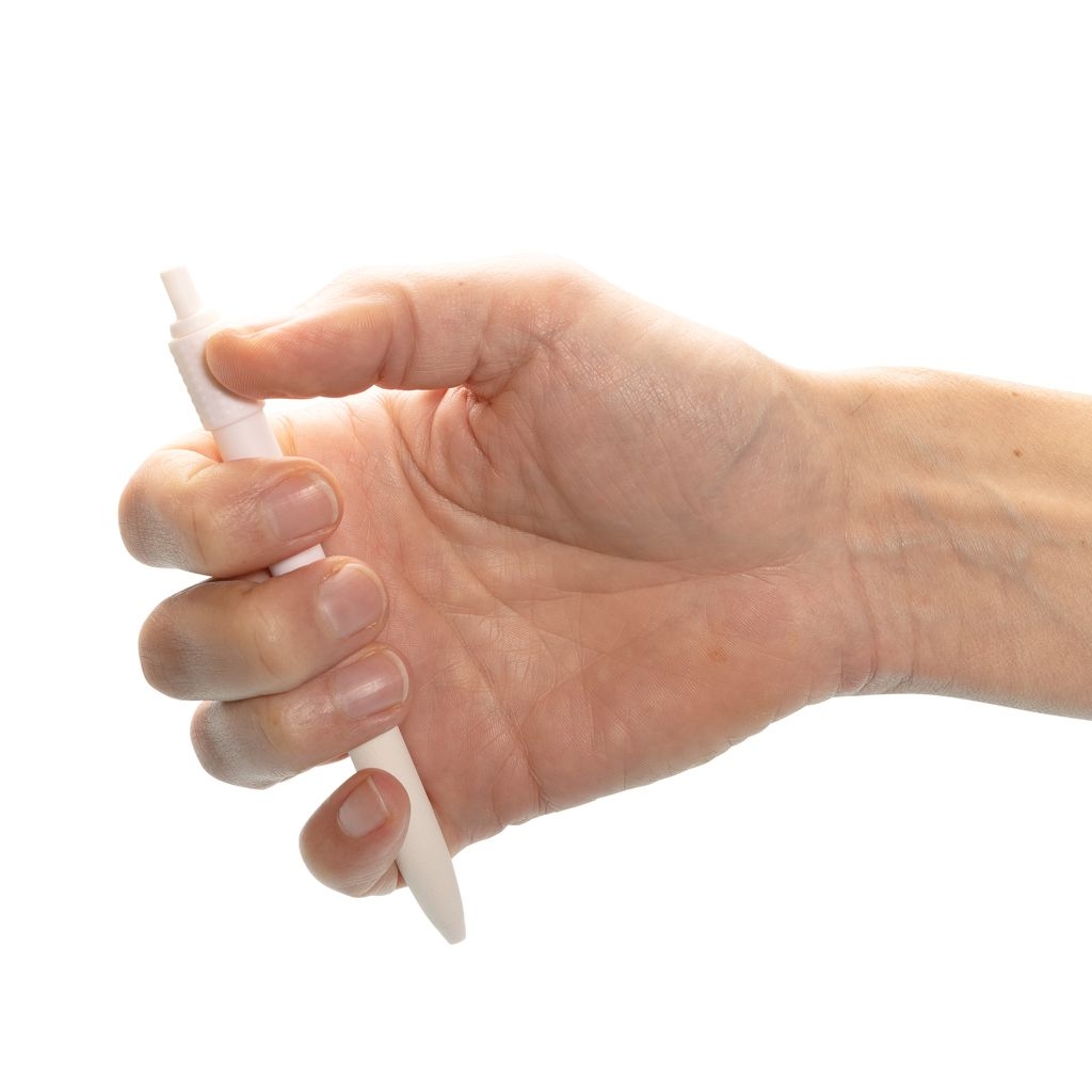 XDP611_29-03Quill-Anti-Stress-Stift aus GRS rec. rABS_ weiss