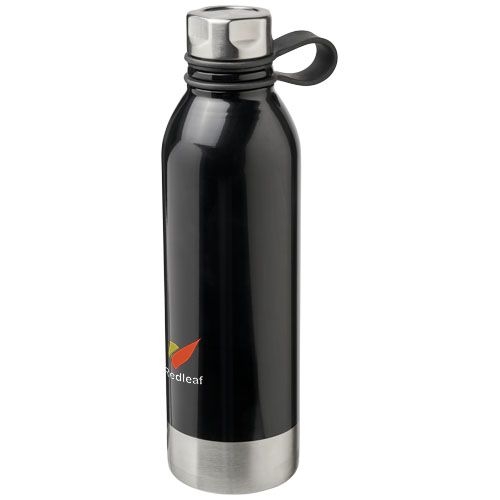 PF100597-1Perth 740 ml Sportflasche aus Edelstahl_ schwarz
