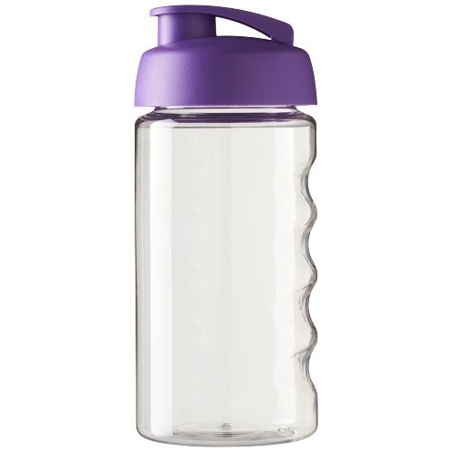 PF210050-10H2O Active® Bop 500 ml Sportflasche mit Klappdeckel_ transparent_lila