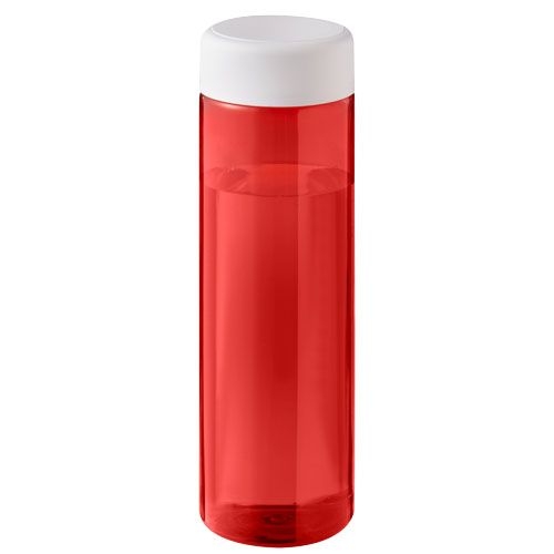 PF210485-8H2O Active® Eco Vibe 850 ml Wasserflasche mit Drehdeckel_ rot_weiss