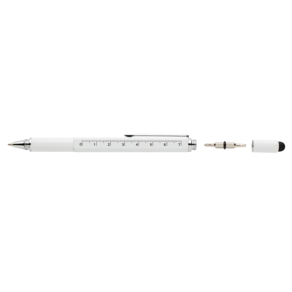 XDP221.55-35-in-1 Aluminium Tool-Stift_ weiss