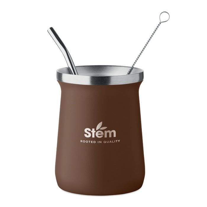 MO2776-01Miyerba Yerba-Mate-Becher 240ml_ braun