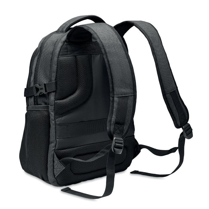MO2047-03Hana Laptop-Rucksack 600D RPET_ schwarz