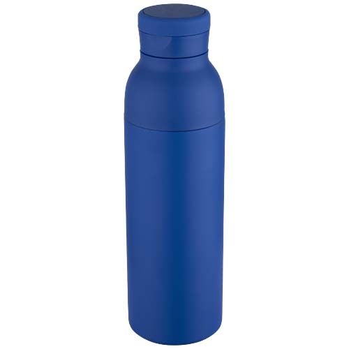 PF100838-3Illuminate 650 ml RCS doppelwandige Isolierflasche aus recyceltem Edelstahl_ royalblau