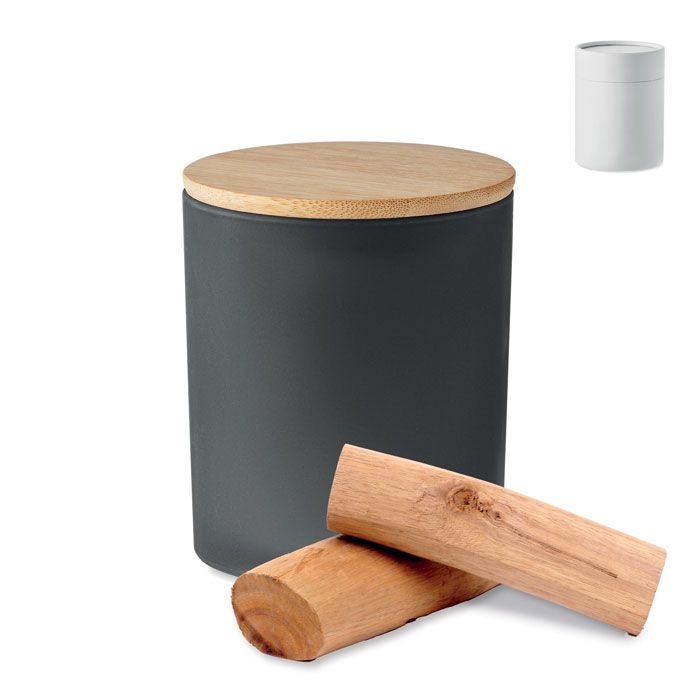 MO6621-03Keops Large Kerze im Glas 280 g_ schwarz