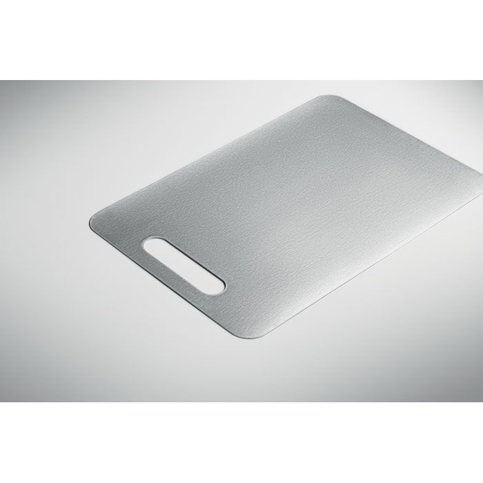 MO3115-14Plati Schneidebrett Edelstahl S_ silber