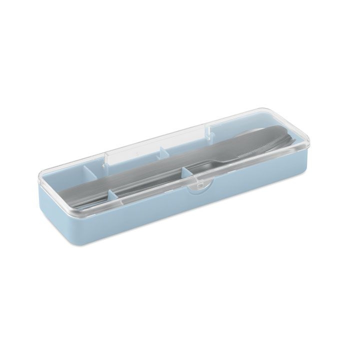 MO2677-66Mesteck Besteck-Set Edelstahl_ babyblau