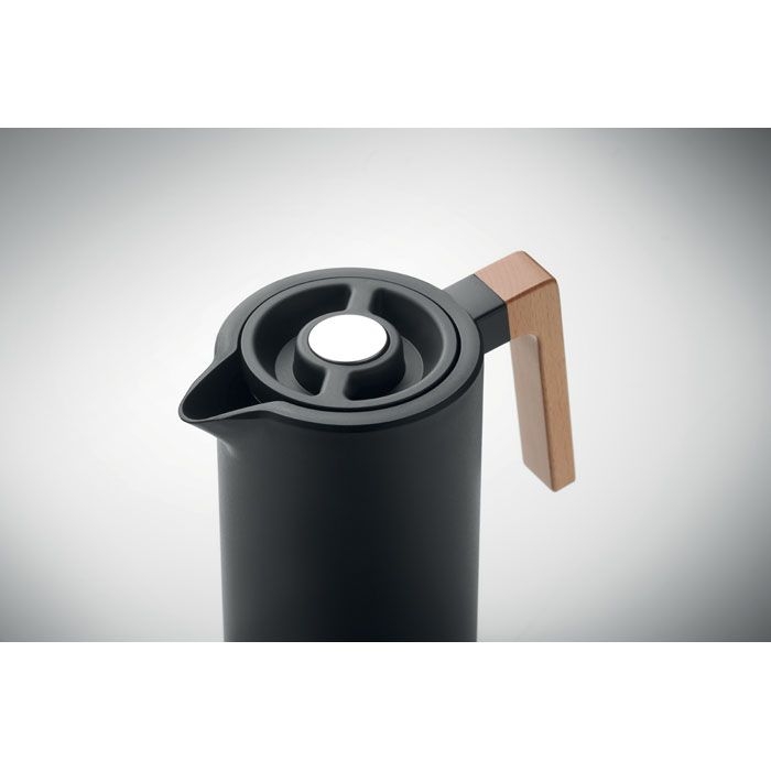 MO2674-03Servir Doppelwandige Kanne 1L_ schwarz