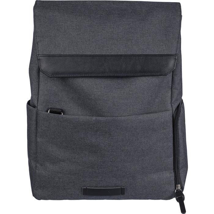 GI1171779-0115 Zoll Laptop-Rucksack aus 600D Polyester-Gewebe Dennis_ schwarz