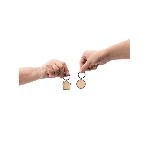 ST95117-160GASTON HOUSE Schluesselanhaenger_ natur