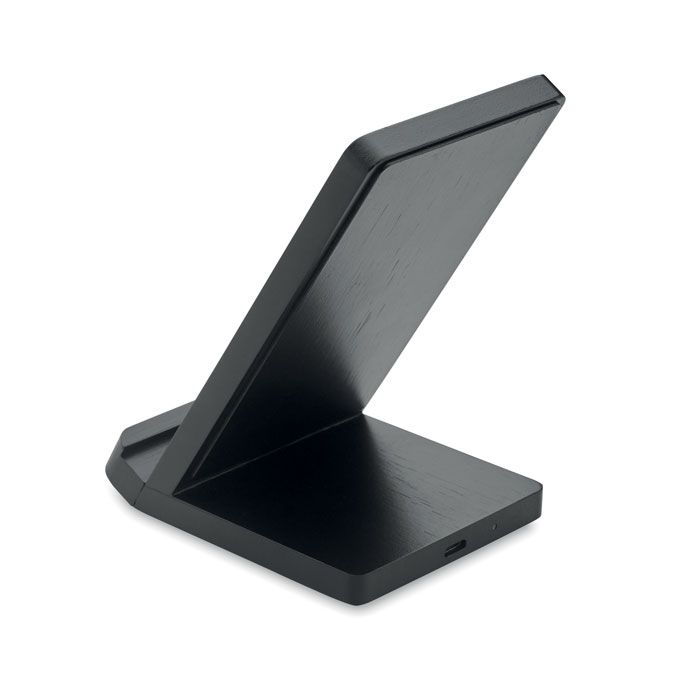 MO9692-03Wirestand Draadloze bamboe oplaadstation_ schwarz