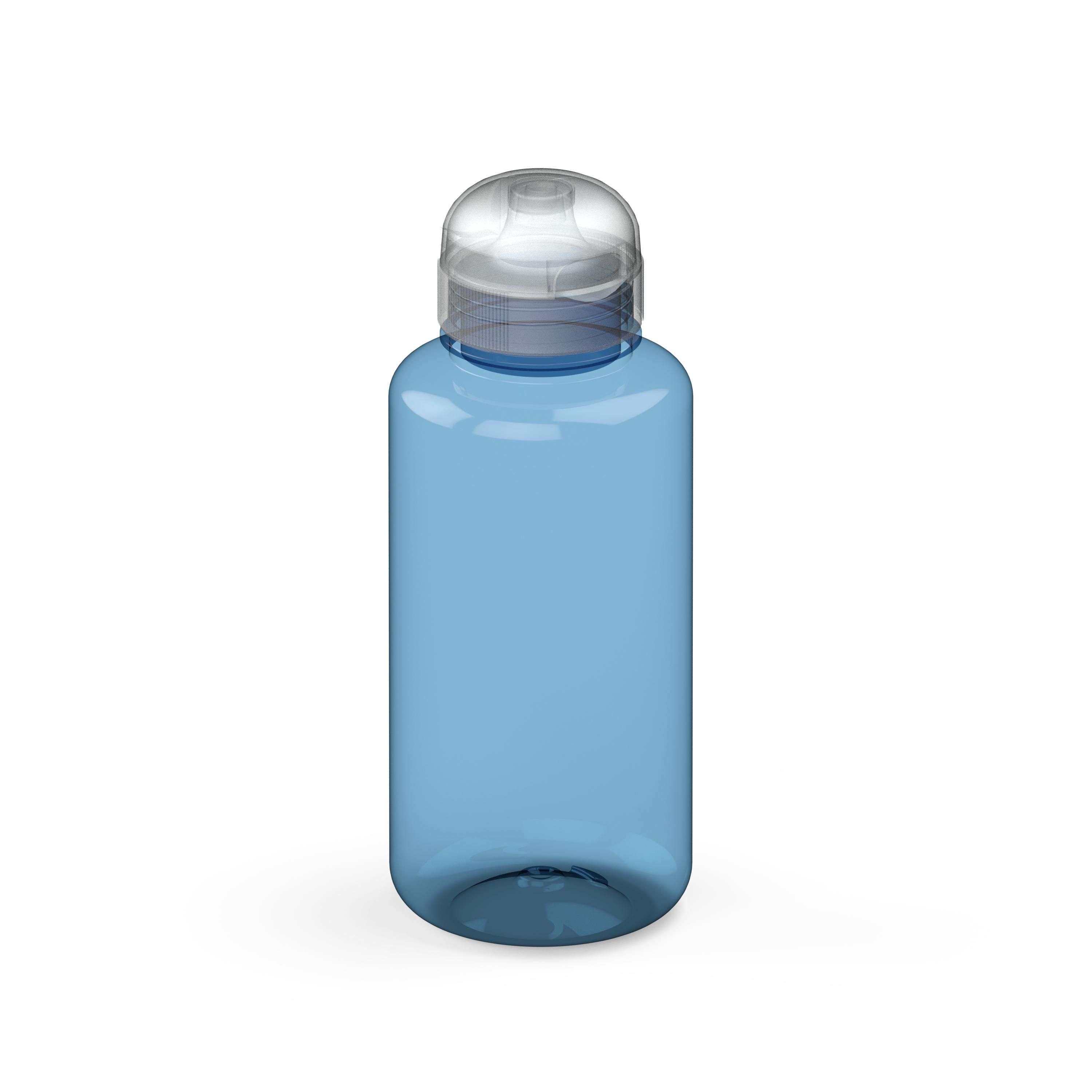 EL01391-2Trinkflasche _Sports_ 700 ml_ transparent-blau_ transparent