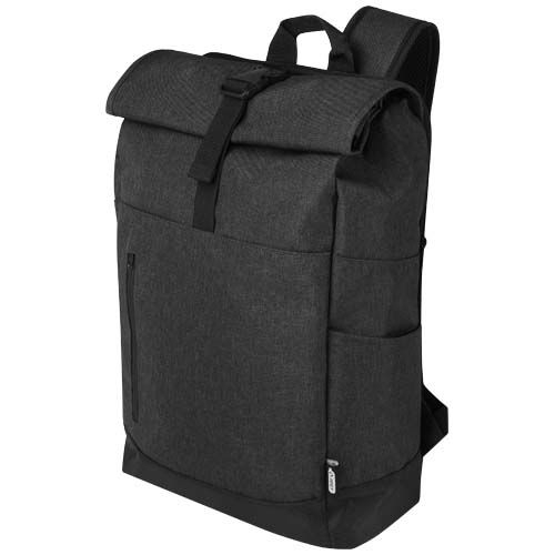 PF120548-3Libra 15_6_ GRS recycelter Rolltop Laptop-Rucksack 12L_ heather charcoal