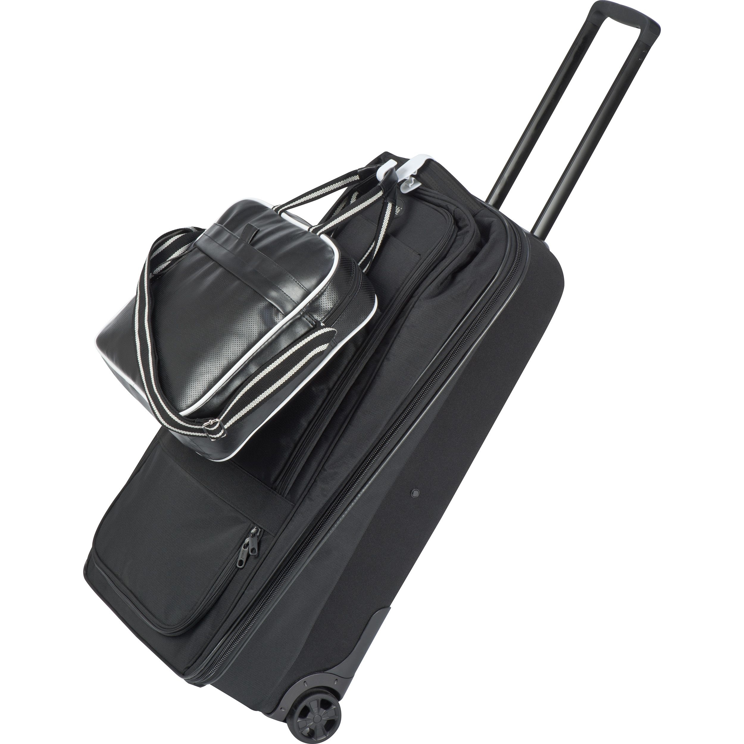 MA61769-06Taschenhalter aus Kunststoff fuer Trolleys VALERIE_ weiss