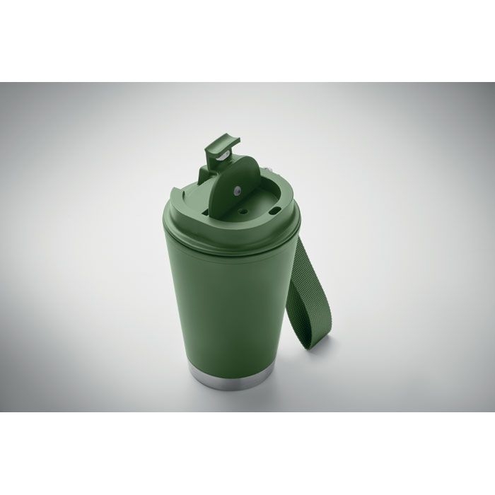 MO2596-60Topiz Doppelwandiger Becher 300 ml_ dunkelgruen