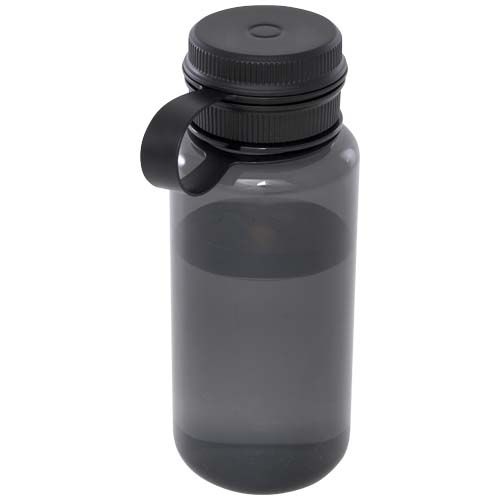 PF100837-6Ryder 900 ml RCS-zertifizierte RPET-Sportflasche mit Multifunktionsdeckel _ schwarz