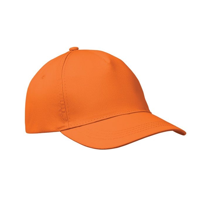 MO1447-10Buzz 5-Panel-Baseball-Cap_ orange