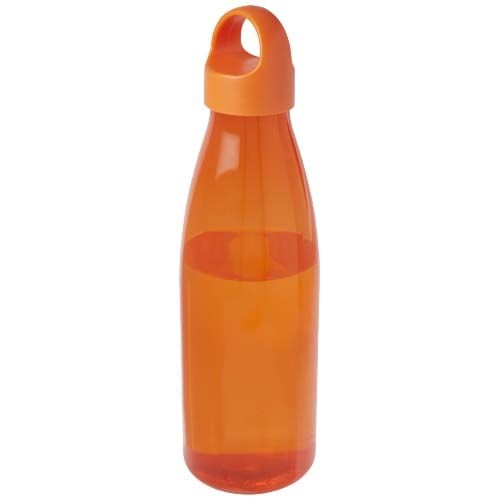 PF100835-3Bergen Trinkflasche aus recyceltem Kunststoff 800 ml_ orange