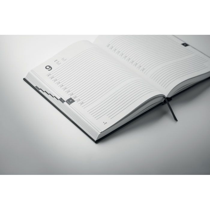 MO2747-03Routine Immerwaehrender Tagesplaner A5_ schwarz
