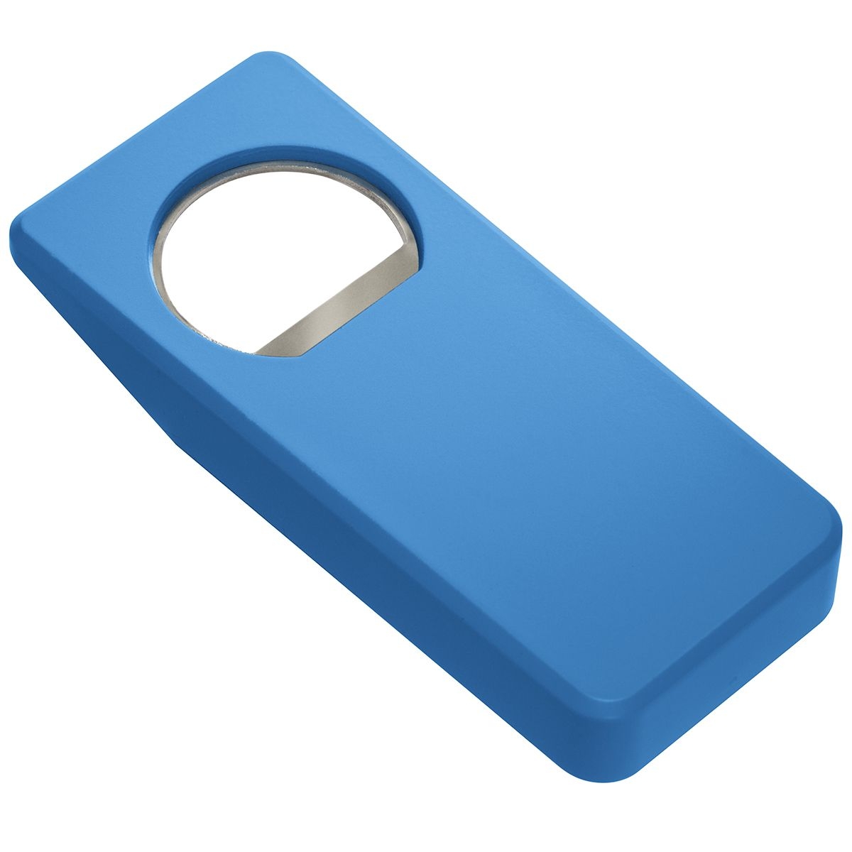 HE7104FRC-R3Flaschenoeffner Recycling mit Verschluss _Alpha_ recycling blau