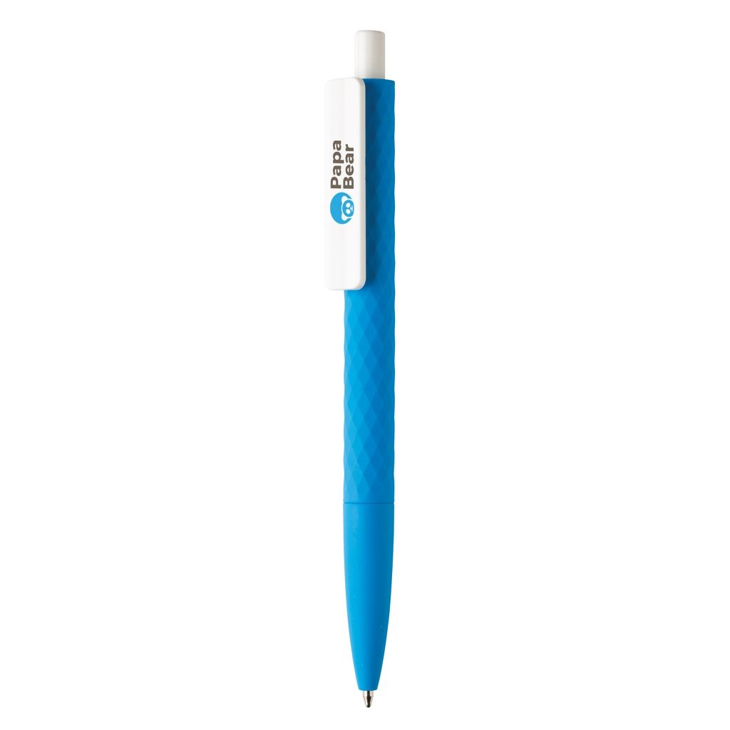 XDP610.96-5X3-Stift mit Smooth-Touch aus RCS recyceltem ABS_ blau