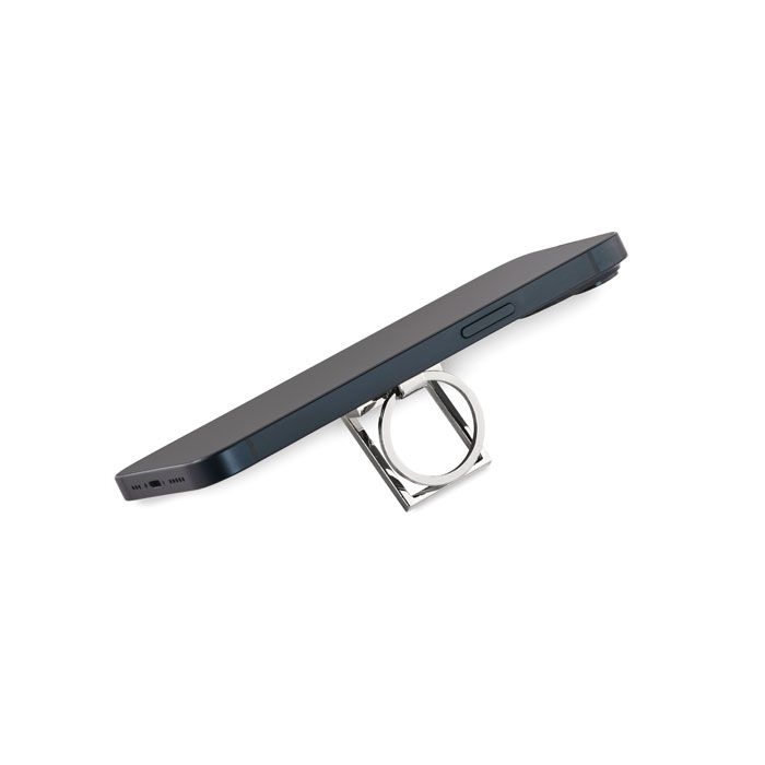 MO2186-14Stanrin Schluesselring mit Halter_ silber