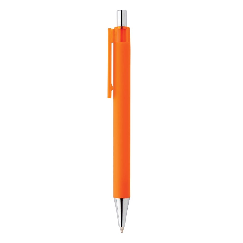 XDP610.70-8X8 Stift mit Smooth-Touch aus RCS recyceltem ABS_ orange
