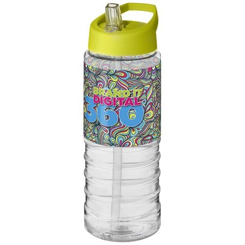 PF210877-8H2O Active® Treble 750 ml Sportflasche mit Ausgussdeckel_ transparent_limone