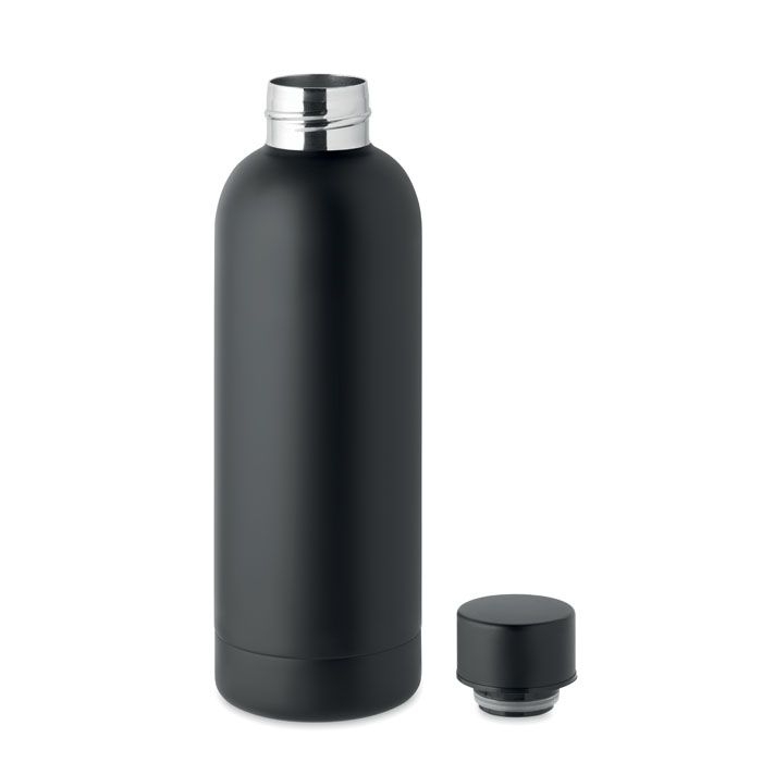 MO6750-03Athena Trinkflasche Edelstahl 500 ml_ schwarz