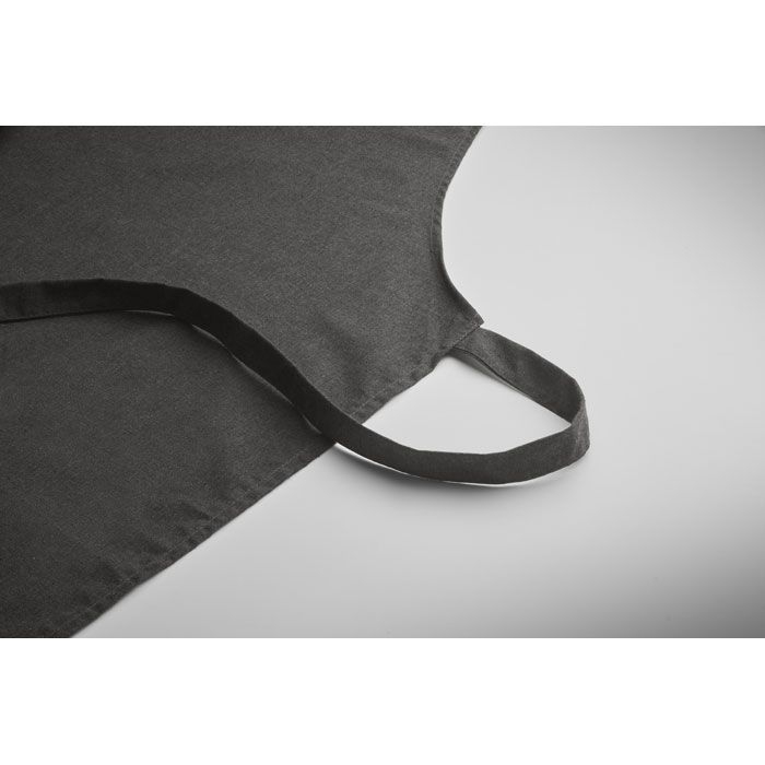 MO2571-03Sous Colour Kuechenschuerze recy. Baumwolle_ schwarz