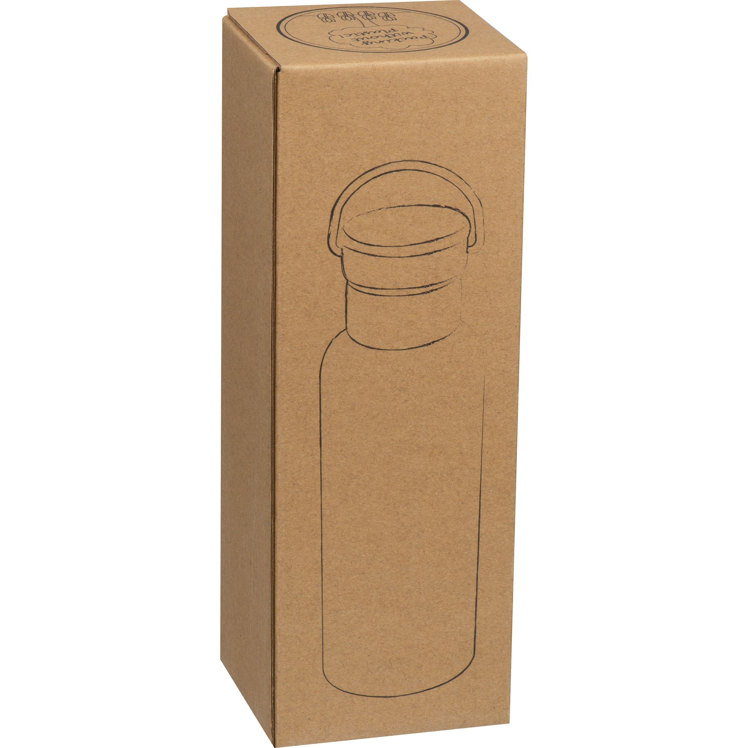 MA60983-07Vakuum Isolierflasche aus Edelstahl_ 500 ml EDOARDO_ silbergrau