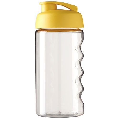 PF210050-11H2O Active® Bop 500 ml Sportflasche mit Klappdeckel_ transparent_gelb