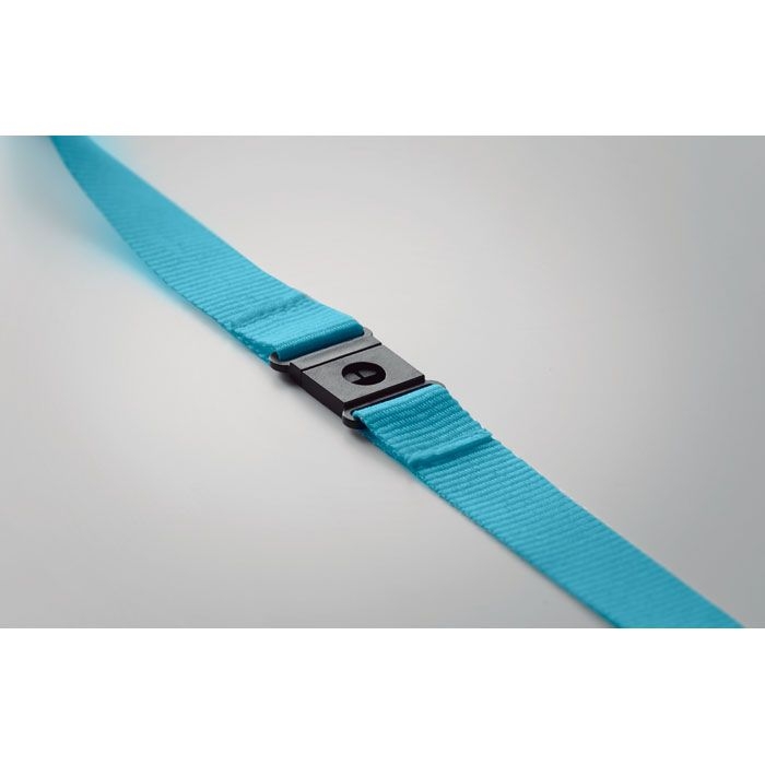 MO6100-12Lany Rpet Lanyard RPET 20mm_ tuerkis