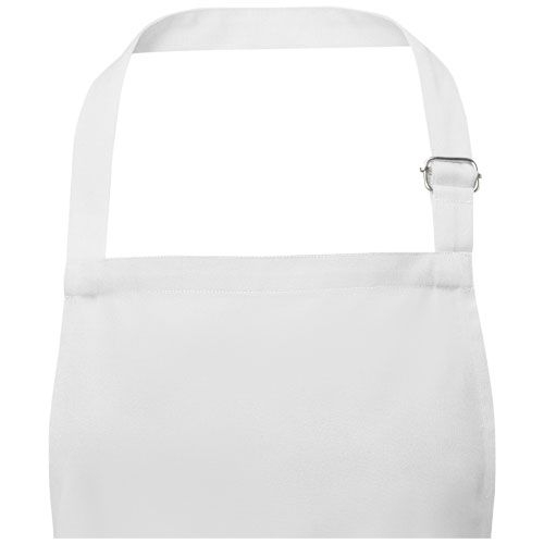 PF113334-1Andrea 240 g_m² Schuerze mit verstellbarem Nackenband_ weiss