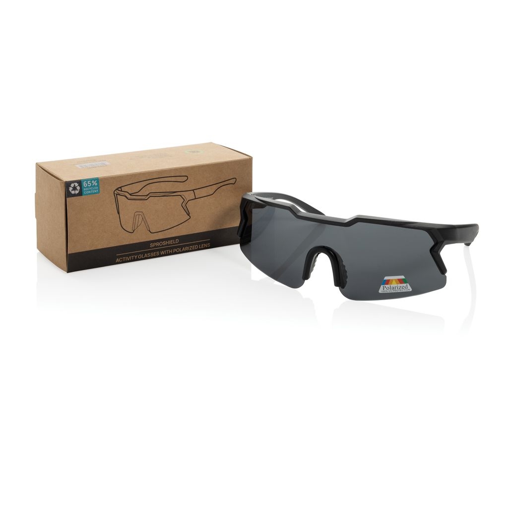 XDP453.86-01SproShield RCS Sportbrille mit polarisierten Glaesern_ schwarz