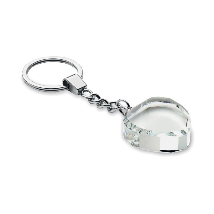 MO2658-22Heartward Schluesselanhaenger Glas Herz_ transparent