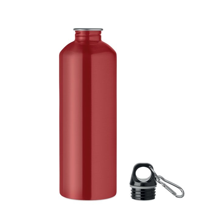MO2829-05Re-One Moss Einwandige Trinkflasche 1000ml_ rot