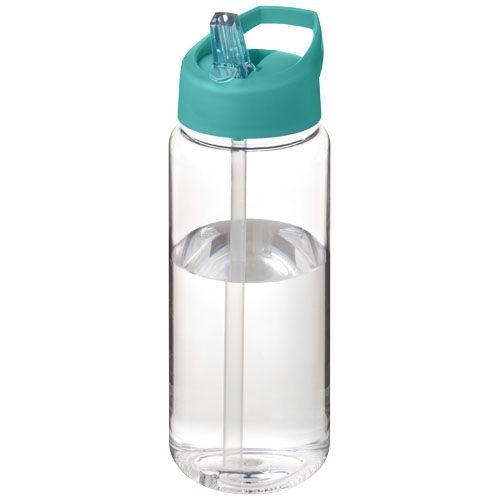 PF210446-14H2O Active® Octave Tritan™ 600 ml Sportflasche mit Ausgussdeckel_ transparent klar_aquablau