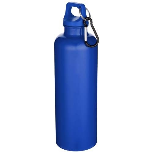 PF100878-6Oregon 750 ml einfarbige RS-zertifizierte Wasserflasche aus recyceltem Kunststoff mit Karabinerhaken