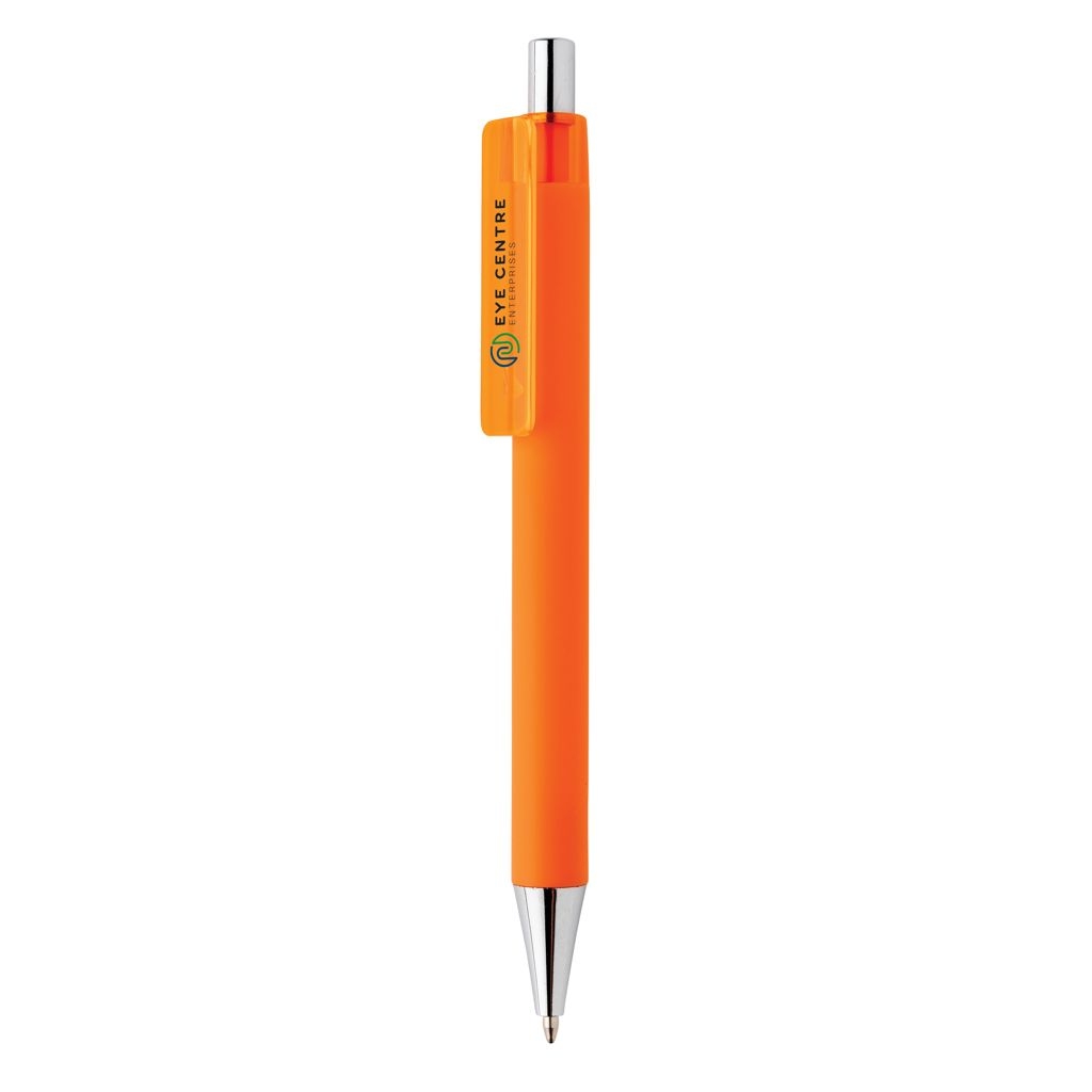 XDP610.70-8X8 Stift mit Smooth-Touch aus RCS recyceltem ABS_ orange