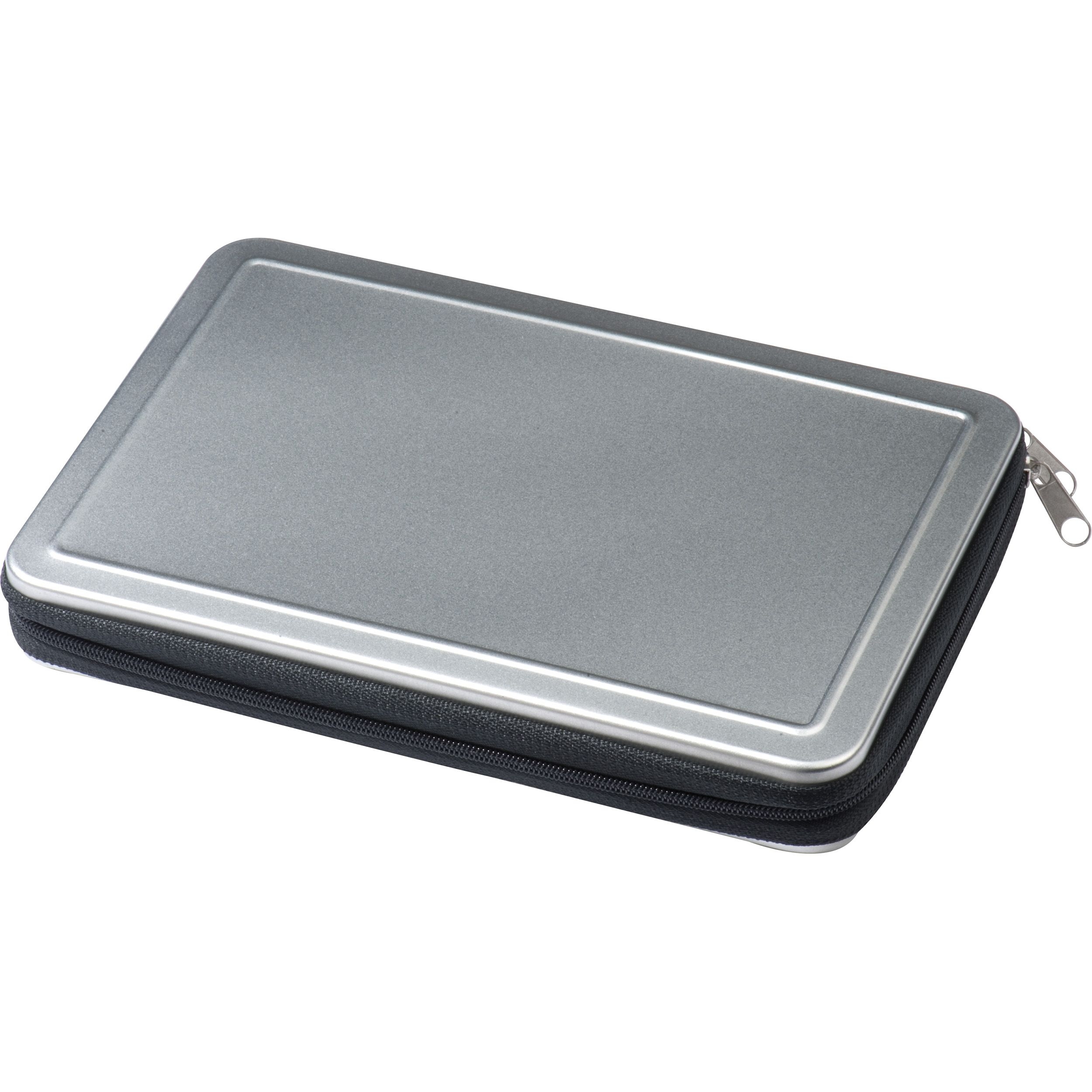 MA87823-07Werkzeugbox aus Aluminium JACK_ silbergrau