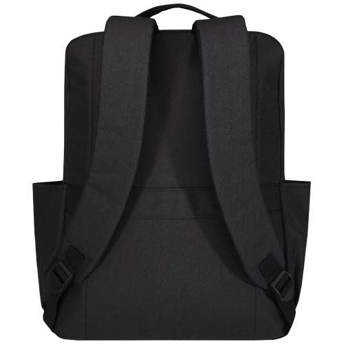 PF130084-2Libra 15_ Laptop-Rucksack aus recyceltem GRS-Material 15 L_ heather charcoal